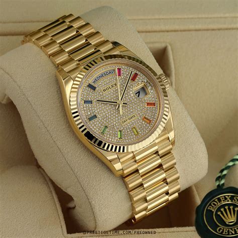 rolex day date 36 pre owned